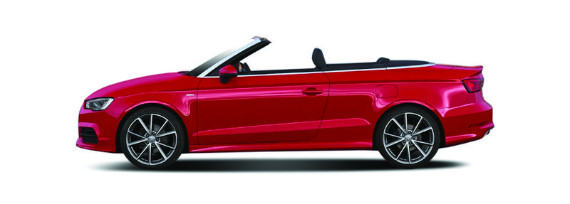 AUDI A3 Cabrio (8V7, 8VE) (2013/10 - ...) 1.4 TFSI (103 KW / 140 HP) (2013/10 - ...)