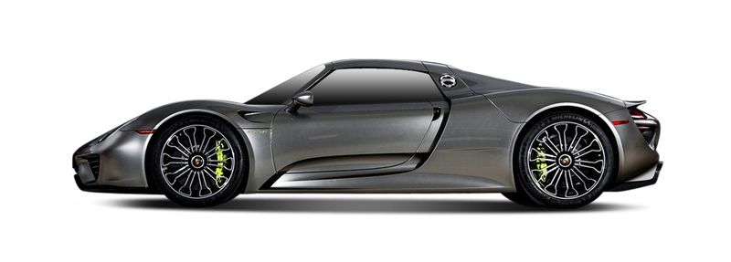 PORSCHE 918 Spyder (2013/11 - ...) 4.6 Plug-in Hybrid (652 KW / 887 HP) (2013/11 - ...)