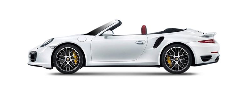 PORSCHE 911 Cabrio (991) (2012/03 - ...) 3.8 Turbo (383 KW / 520 HP) (2013/12 - ...)