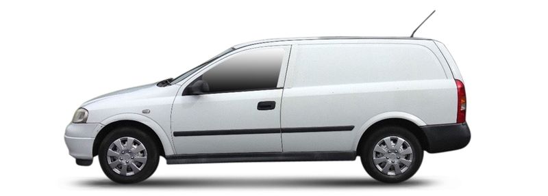 OPEL ASTRA G Delvan (F70) (1998/09 - 2005/04) 1.6  (76 KW / 103 HP) (F70) (2004/02 - 2004/11)