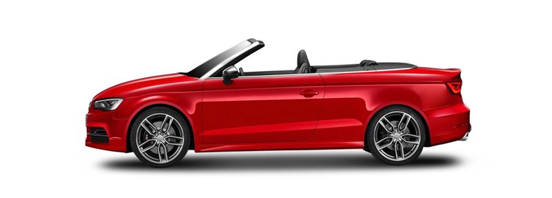 AUDI A3 Cabrio (8V7, 8VE) (2013/10 - ...) 2.0 S3 quattro (221 KW / 300 HP) (2014/04 - 2020/10)