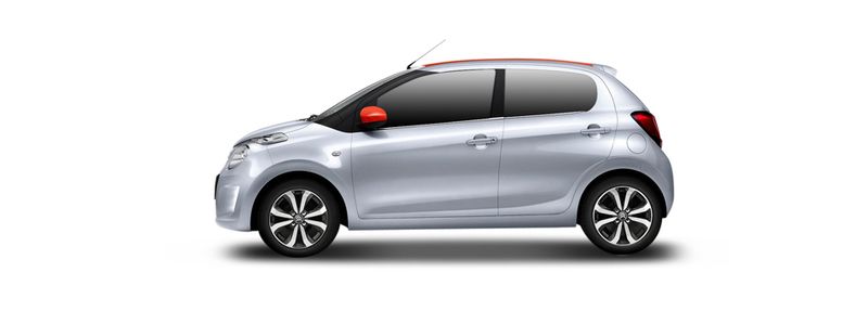 CITROËN C1 II Hatchback (PA_, PS_) (2014/04 - ...) 1.0 VTi 68 (51 KW / 69 HP) (2014/04 - ...)