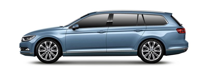 VW PASSAT B8 Variant (3G5, CB5) (2014/08 - ...) 1.4 TSI (110 KW / 150 HP) (2014/11 - ...)