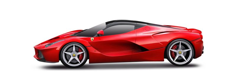 FERRARI LaFERRARI Coupe (F150) (2013/09 - ...) 6.3 Hybrid (588 KW / 799 HP) (2013/09 - ...)