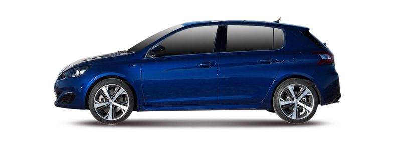 PEUGEOT 308 II Hatchback (LB_, LP_, LW_, LH_, L3_) (2013/09 - ...) 2.0 GT BlueHDi 180 (133 KW / 181 HP) (2014/06 - ...)