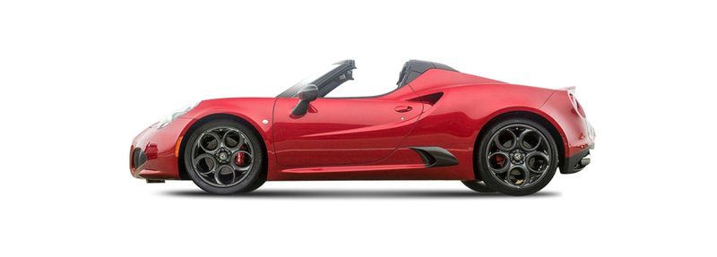 ALFA ROMEO 4C SPIDER Cabrio (960_) (2014/10 - ...) 1.8  (177 KW / 241 HP) (960.DXB1A, 960CXB1A) (2014/10 - ...)