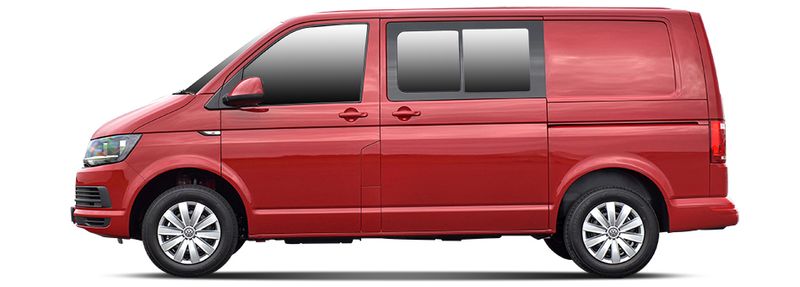 VW TRANSPORTER VI Platform şasi (SFD, SFE, SFL, SFZ, SJD, SJE, SJL, SJZ) (2015/04 - ...) 2.0 TDI (62 KW / 84 HP) (2015/04 - 2016/06)