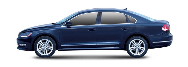 VW PASSAT B8 Sedan (3G2, CB2) (2014/08 - ...) 2.0 TSI 4motion (206 KW / 280 HP) (2015/05 - ...)