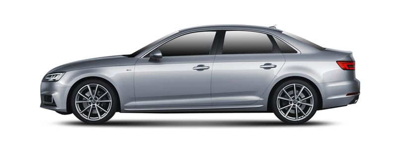 AUDI A4 B9 Sedan (8W2, 8WC) (2015/05 - ...) 1.4 TFSI (110 KW / 150 HP) (2015/08 - 2019/11)