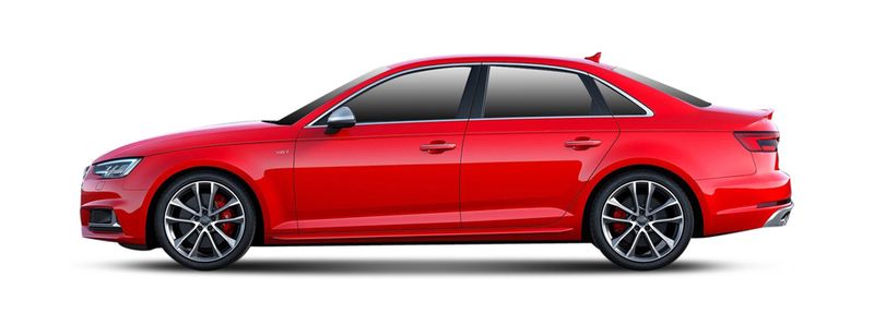 AUDI A4 B9 Sedan (8W2, 8WC) (2015/05 - ...) 3.0 S4 quattro (260 KW / 354 HP) (2016/05 - 2019/11)