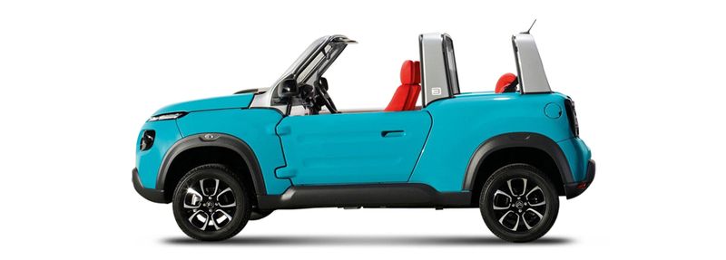 CITROËN E-MEHARI Cabrio (2016/06 - ...) Electric (50 KW / 68 HP) (2016/06 - ...)