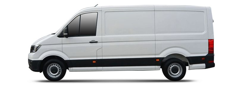 VW CRAFTER Panelvan/Van (SY_, SX_) (2016/09 - ...) 2.0 TDI (75 KW / 102 HP) (2016/10 - ...)