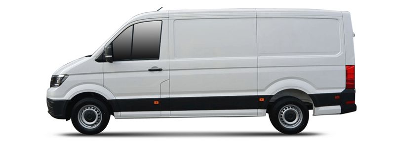 VW CRAFTER Platform şasi (SZ_) (2016/11 - ...) 2.0 TDI (75 KW / 102 HP) (2016/11 - ...)