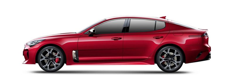 KIA STINGER Hatchback (CK) (2017/06 - ...) 2.0 T-GDi (188 KW / 256 HP) (2017/06 - ...)