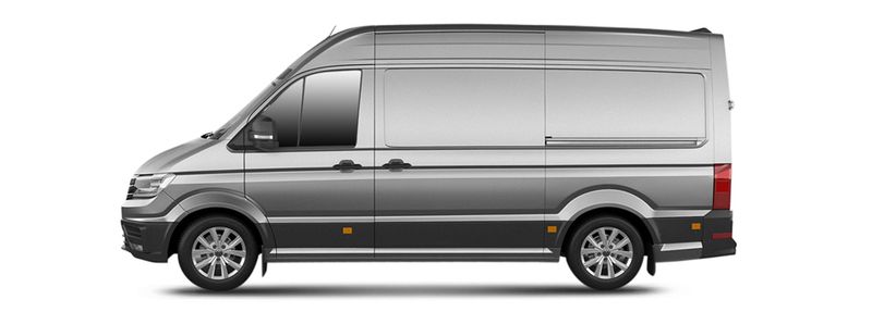 VW CRAFTER Panelvan/Van (SY_, SX_) (2016/09 - ...) 2.0 TDI RWD (90 KW / 122 HP) (2017/08 - ...)
