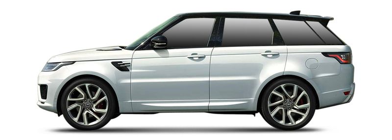 LAND ROVER RANGE ROVER SPORT II SUV (L494) (2013/04 - ...) 2.0 P400e PHEV 4x4 (221 KW / 300 HP) (2017/10 - ...)