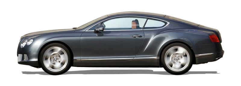 BENTLEY CONTINENTAL Coupe (3W_, 393) (2003/06 - ...) 6.0 Supersports AWD (522 KW / 710 HP) (2017/09 - 2018/05)