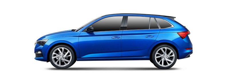 SKODA SCALA Hatchback (NW1) (2019/02 - ...) 1.0 TSI (85 KW / 116 HP) (2019/02 - ...)