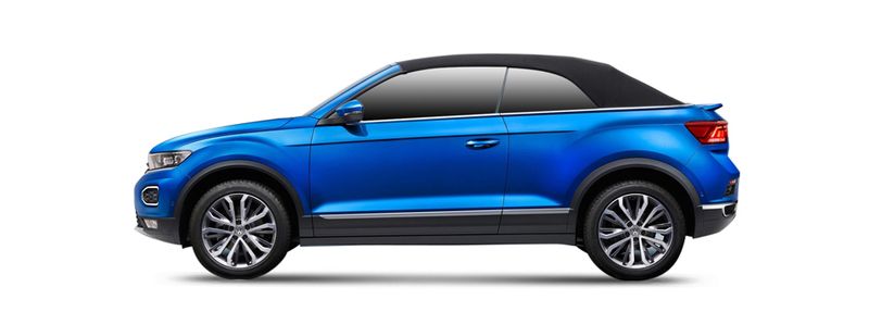 VW T-ROC Cabrio (AC7) (2019/12 - ...) 1.0 TSI (85 KW / 116 HP) (2019/12 - ...)