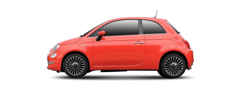 FIAT 500 Hatchback (312_) (2007/07 - ...) 1.0 Mild Hybrid (51 KW / 69 HP) (312.AYD1B) (2020/01 - ...)